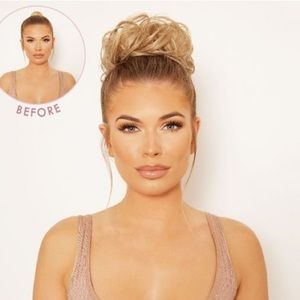 Messy bun hair scrunchie